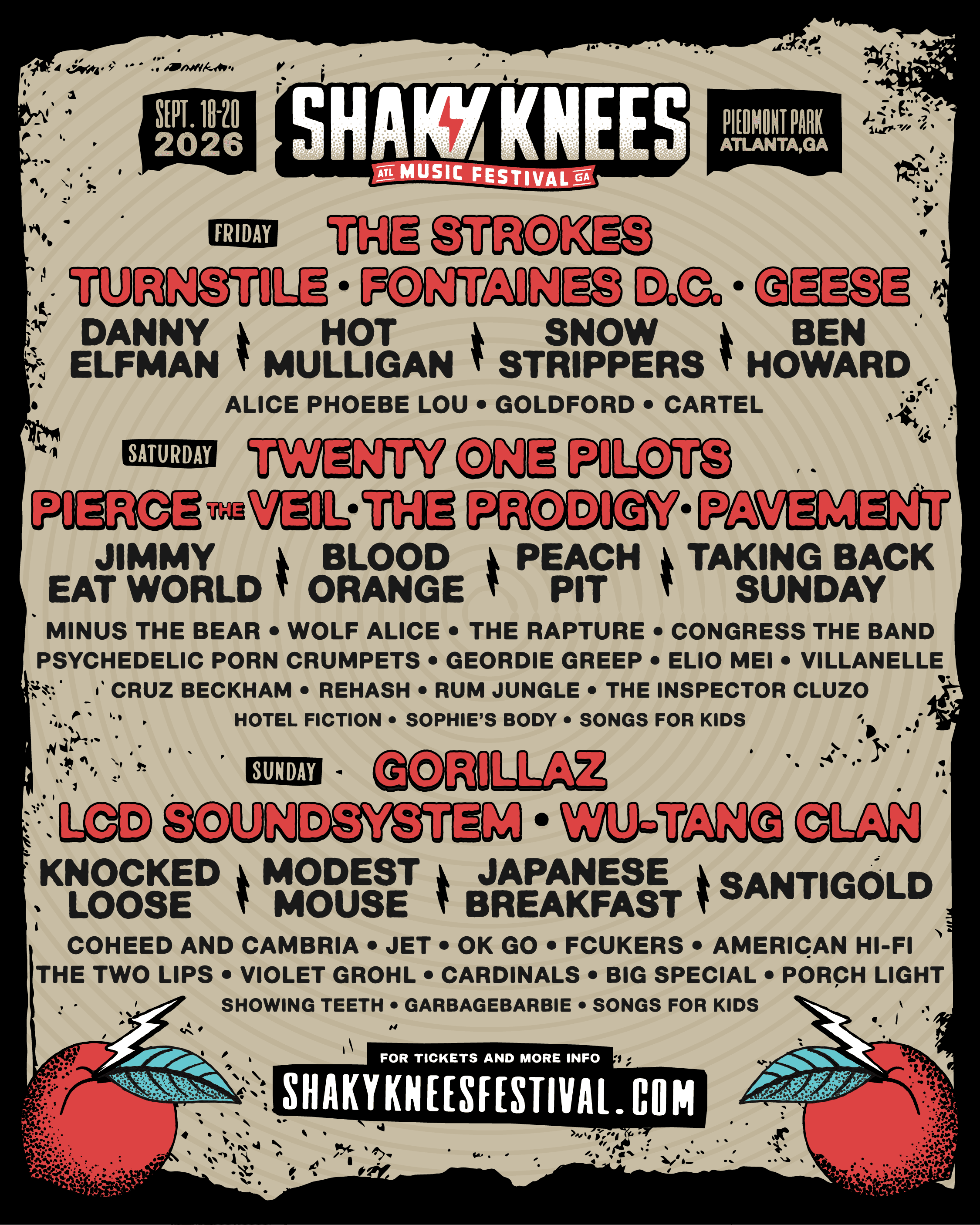 Shaky Knees Festival