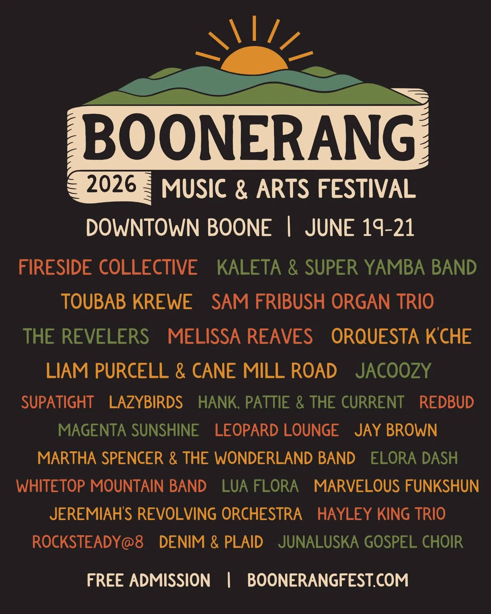 Boonerang Music & Arts festival