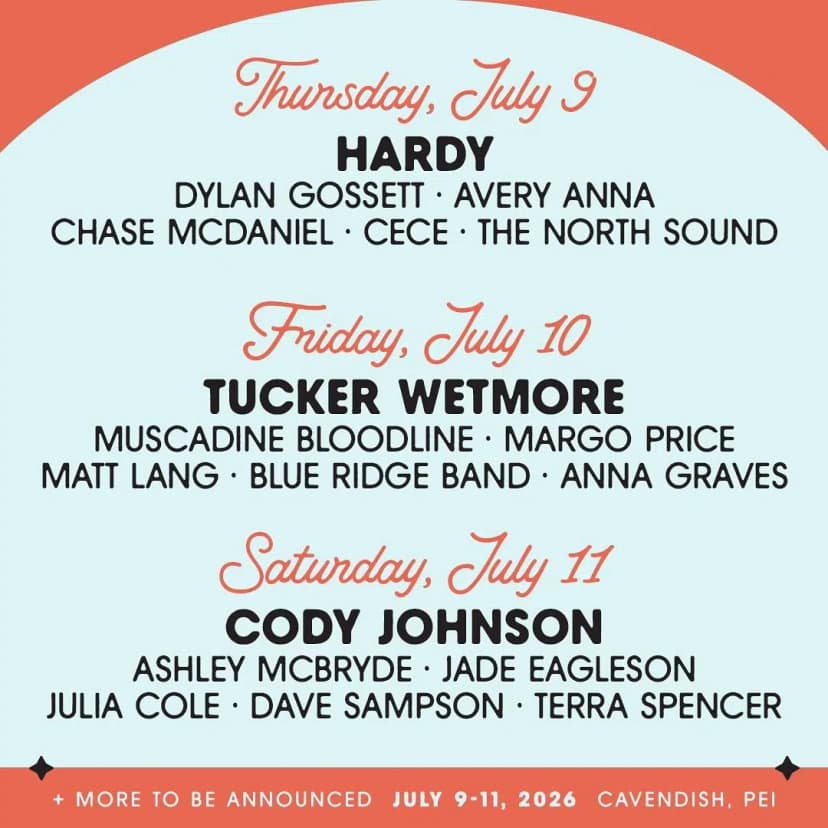 Cavendish Beach Music Festival