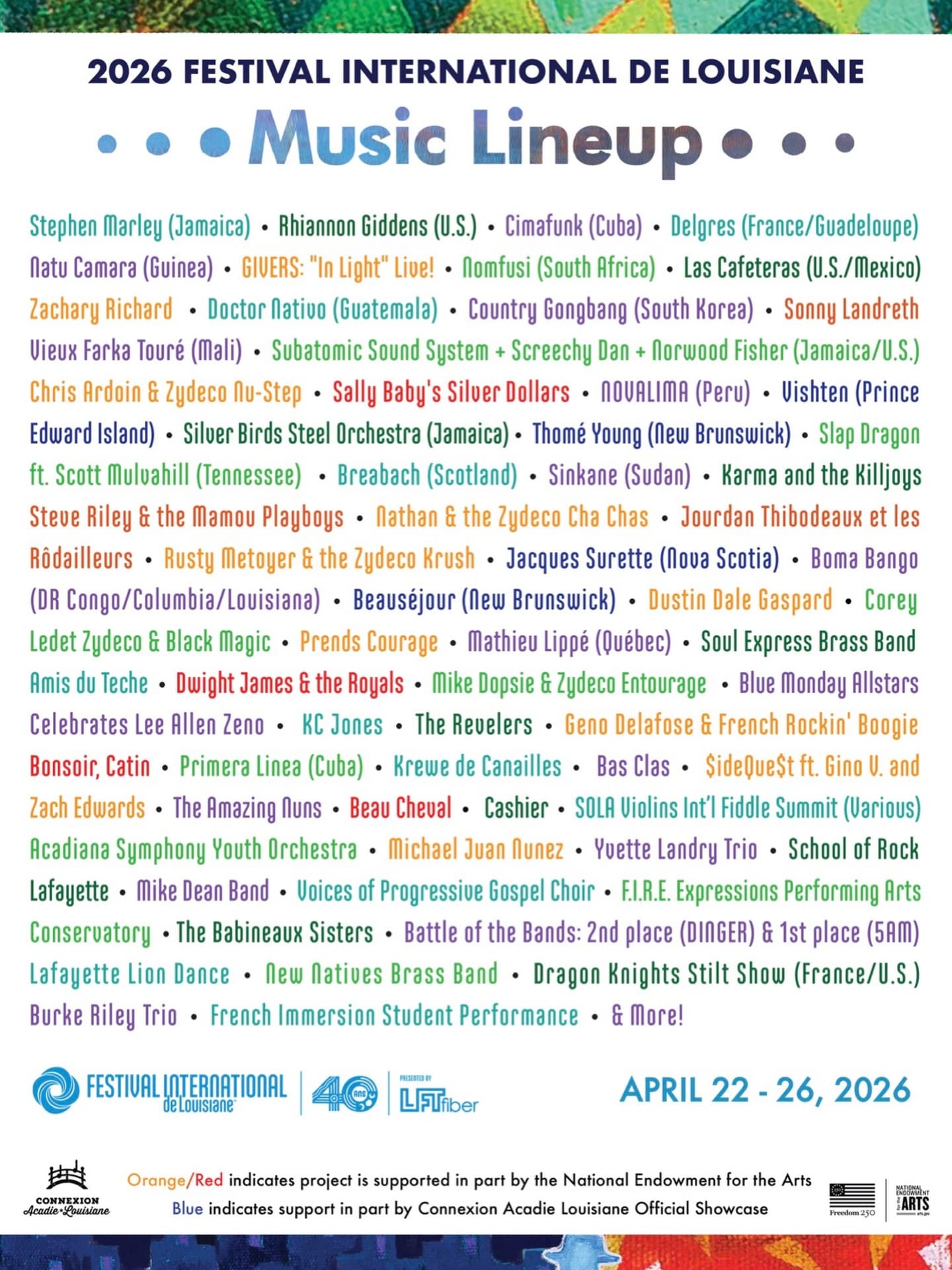 Festival International De Louisiane