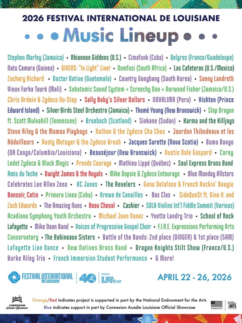 Festival International De Louisiane