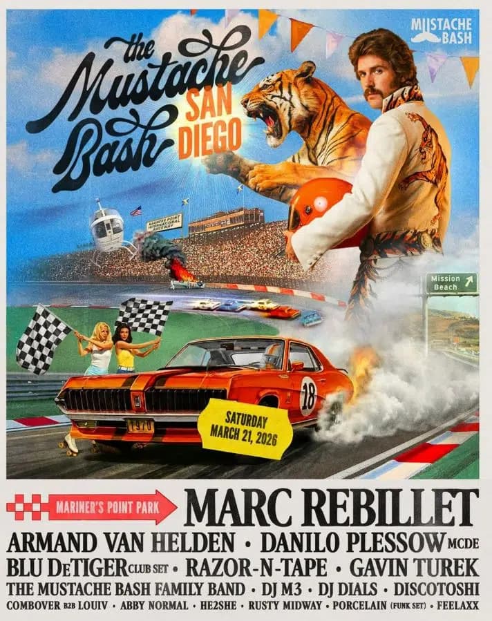 Mustache Bash San Diego