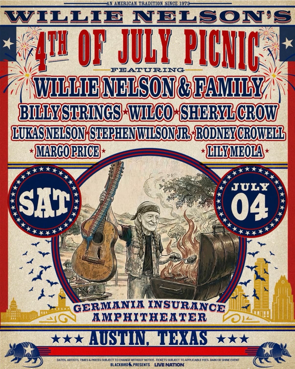 Willie Nelson's 4th Of July Picnic