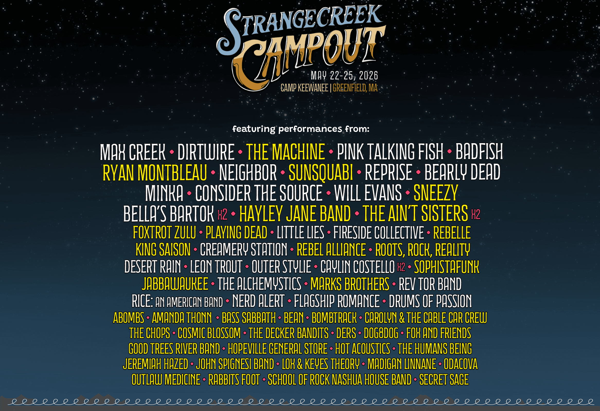 Strangecreek Campout