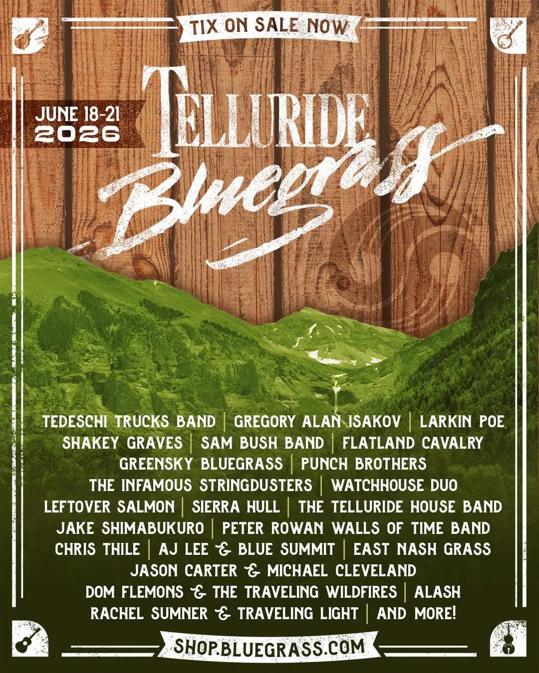Telluride Bluegrass Festival