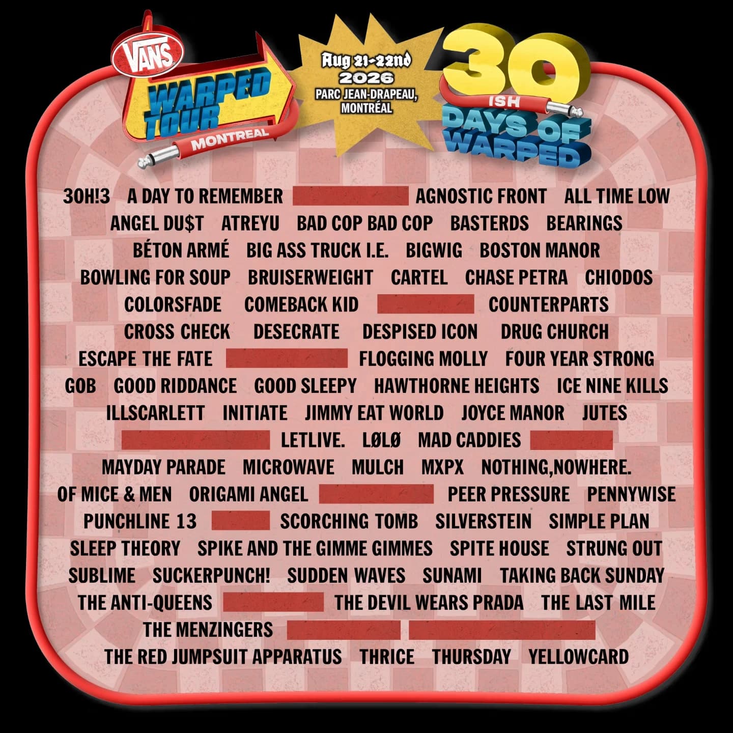 Warped Tour Montreal